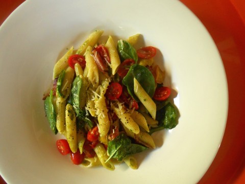 bacon lettuce tomato pasta