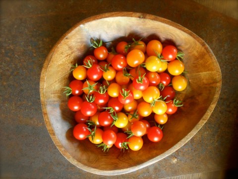 garden fresh cherry tomatoes
